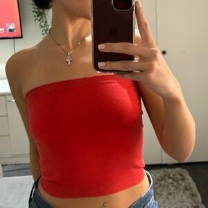 Urban outfitters red tube top
